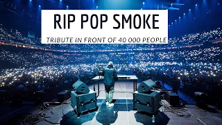 RIP POP SMOKE - Dirty Swift Tribute in front of 40 000 people in Paris while opening for Dj Snake!