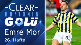 Clear ile 26. Haftanın En İyi Golü: Emre Mor