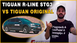 TIGUAN R-LINE STAGE 3 VS. TIGUAN ORIGINAL | Cortes do Rafa Performance