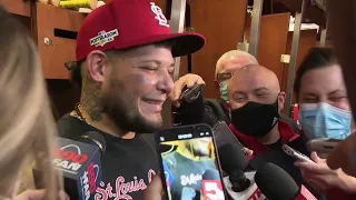 'St. Louis is my home': Yadier Molina gives last interview as Cardinal