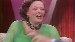 Gene Tierney--Rare TV Interview, 1979--Cornel Wilde, Dick Van Patten