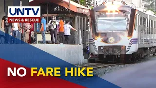 PNR says no fare hike yet once PNR Bicol becomes operational