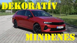 Opel Astra Sports Tourer 1.5D (2024) teszt / Dekoratív mindenes