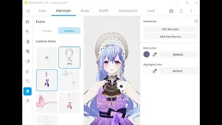 Vroid Studio Stable Hair Preset