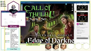 Call of Cthulhu: Edge of Darkness - Actual Play (Part Two)