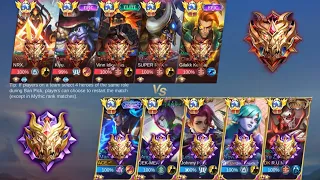 TOP GLOBAL MARTIS VS ENEMY TOP GLOBAL HERO AND HIGH RANK 🔥( Who Win )