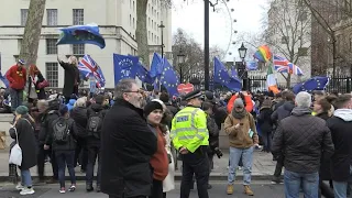 EU supporters hold small march in London as UK prepares to officially Brexit | AFP