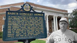 Florida Roadside Attractions - Where Babe Ruth's Longest Home Run Was Hit