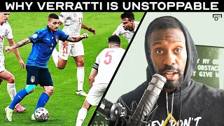 PRO FOOTBALLER EXPLAINS WHY VERRATTI NEVER GETS BEAT 1v1 - BREAKDOWN FOR DEFENDERS (game analysis)