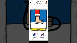 Just Draw - Doodle Puzzle Game Gameplay 101 3 levels with no fails (free apps for iOS and Android)