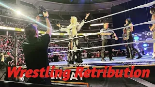 Charlotte Flair vs Liv Morgan vs Sonya Deville WWE Women's Smackdown Championship At WWE Live Event