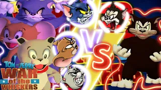 Who Will Win?! Tom & Jerry & Tyke VS Butch Stage Towering Inferno