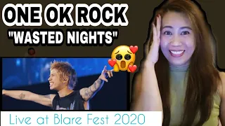 ONE OK ROCK "WASTED NIGHTS" (Live at Blare Fest 2020)/REACTION