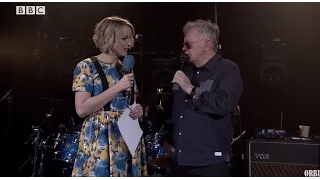 New Order - Interview (6 Music, Maida Vale Studios, London, England, 09.10.15.)