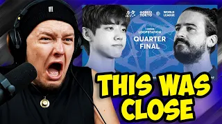 CHEZAME Reacts | DICE 🇰🇷 vs ROBIN 🇫🇷 | GBB 2023: WORLD LEAGUE | BOSS LOOPSTATION CHAMPIONSHIP