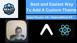 The best and easiest way to add a custom theme to Expo app with Expo Router (V3) and NativeWind (V4)