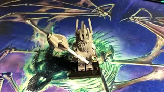 Lego Lord of the Rings Custom Sauron Minifigure Review (обзор на русском)