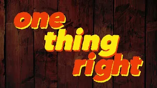 Marshmello x Kane Brown - One Thing Right [Lyrics] (Official Lyric Video)