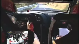WRC rally 2004 Spain Carlos Sainz Onboard