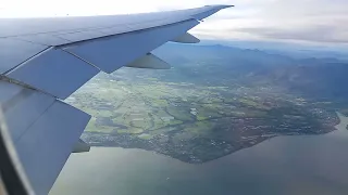 Landing in manila , Qatar 🇶🇦 airlines 777. scenery landing.