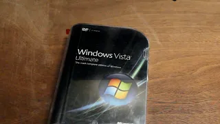 Unboxing a Copy of Windows Vista Ultimate!