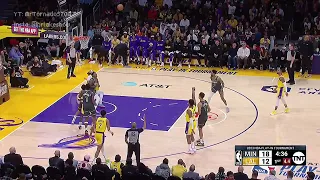 Rui Hachimura hits the first three of the Lakers