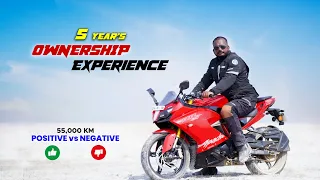 Long-Term Ownership Review After 55000 KM Tvs Apache RR 310: Chintamani Jaipuri