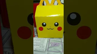 Opening McDonald's Pokémon cards Happy Meals 2021 Pack1 from Promo 2