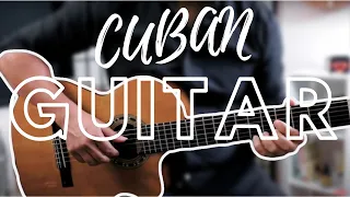 How To Play Cuban Music on just 1 Guitar! - Fingerstyle riffs plus percussion ;)