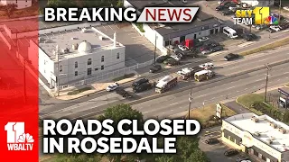 Roads closed in Rosedale amid police investigation