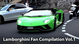 Lamborghini Sound Collection - Lamborghini Aventador, Huracán and Urus at Grand Hotel Hairpin Monaco