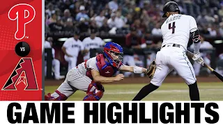 Phillies vs. D-backs Game Highlights (8/30/22) | MLB Highlights