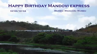 17 Glorious Years: Happy Birthday Mandovi Express - Food King of Konkan Railways