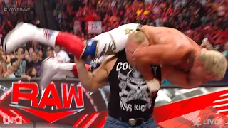 Brock Lesnar Attacks Cody Rhodes During WHC Tourney | RAW May 8, 2022 WWE