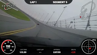 Daytona 2022 Fastest Lap 2:10 in 2018 Camaro SS 1LE