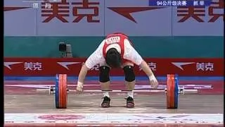 Chinese Weightlifting Nationals 2012: Men's 94kg Snatch