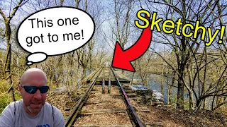 This ABANDONED Train Bridge Stopped Me in my Tracks!