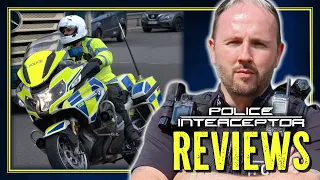 Police BMW Motorcycle Review.