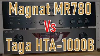 Magnat MR 780 vs Taga HTA-1000B - porównanie modeli + Klipsch  R-26F | stereo za 5000 zł - 6000 zł