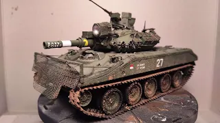 Full video build - Tamiya M551 Sheridan 1:35 scale