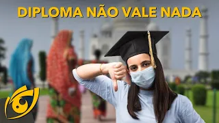 DIPLOMAS INÚTEIS estão criando uma multidão de jovens desempregados na ÍNDIA