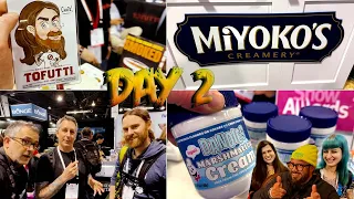 VEGAN FLUFF + MIYOKOS + WICKED KITCHEN + TOFUTTI & WAY More EXPO WEST DAY2 PT2