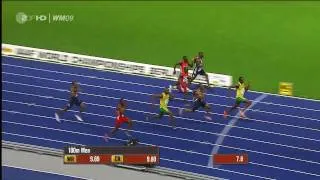 Leichtathletik 100m  WM FInale 2009