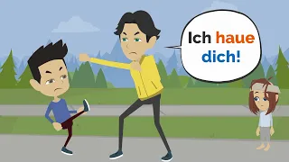 Deutsch lernen | Paul und Nico kämpfen?