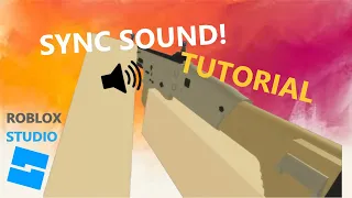 How To Sync Sounds in "Fe Gun Kit" #roblox