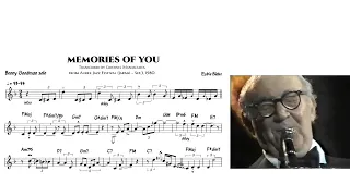 Benny Goodman - Memories of you (transcription)