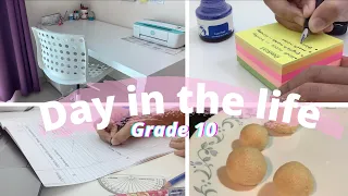 10th Grader Study Vlog | Study Vlog class 10 | Day in the life of CBSE 10th Grader
