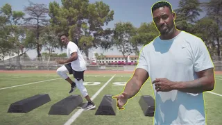 Willie McGinest's Linebacker Workout: Footwork & Reaction Drills!