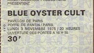 Blue Öyster Cult - Paris FR - 11/3/75 Full Concert