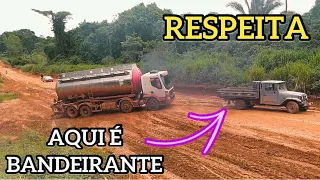 BANDEIRANTE NO RESGATE DO CAMINHÃO.